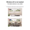 Window Sill Extender,Black Extension Board Not Easy To Bend(23.6x9.84in)