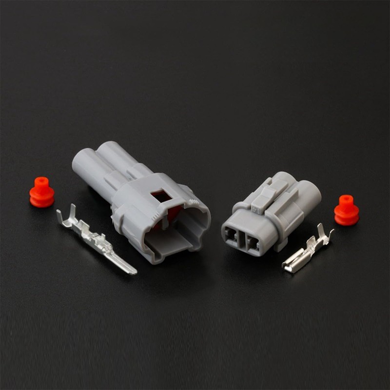 Newyuan 10 Sets 2Pin Motorcycle Connector Kit Compatible with Sumitomo