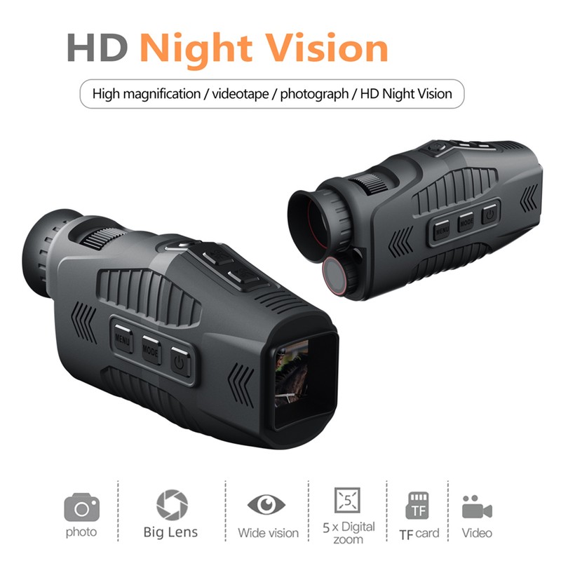 Monocular Night Vision Device 1080P 10X Digital Zoom Portable Night