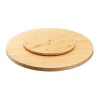 Home Charola Giratoria Lazy Susan De Bamboo Bambu Mesa 44.5cm