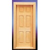 Classics Dollhouse Miniature Half Scale Six Panel Door
