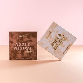 Barry M Cosmetics Nude And Neutral Eyeshadow Palette, Rich - 9 Natural Shades In Matte & Shimmer Highly Pigmented Rich Colours.