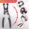 Toolwiz Hose Clamp Pliers Heavy Duty Hose Clamp Tool with