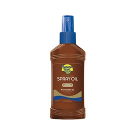 Banana Boat Deep Tanning Oil Spray 8 Ounce No Sunscreen (235ml) (6 Pack)