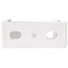 SnapnStrut 101-115HSPP White 10pack White Surface Mount Polypropylene Pipe Hanger,
