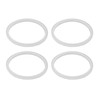 4PCS Water Distiller Sealing Ring Silicone Heat Resistance Water Distiller