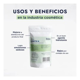Cera Lanette N Auto-emulsionante Natural O/w Cremas 250g