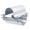 OTTFF 10 Set 1-3/8" Greenhouse Cross Grid Connector, Pipe Clamps