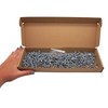 SKIR'CO (300 pcs) Zinc Plated Steel 4.0 x 35 mm
