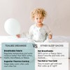 Tealbee Dreamsie: Toddler Sleep Sack with Long Sleeves and Footies