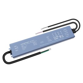DC24V 100W 0/1-10V and TRIAC UL-Listed Dimmable Waterproof IP67 Thinner LED Transformer Power Supply for Outdoor 24V DMX512 LED Lights (24V 100W 0-10V+Triac)