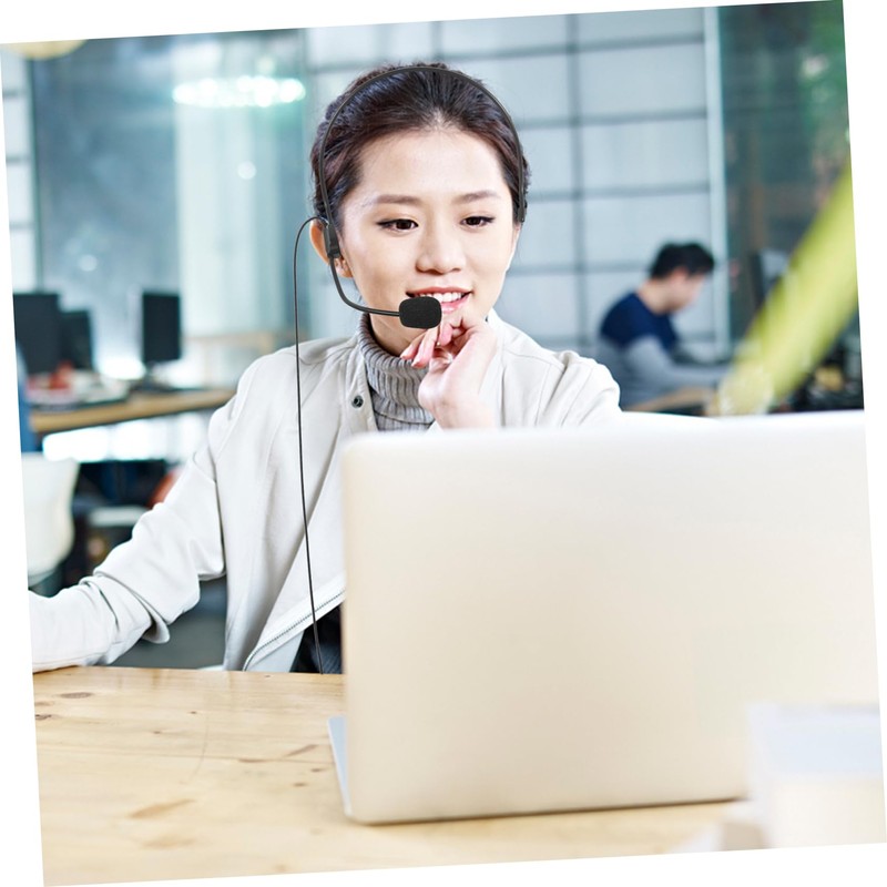 LABRIMP 4pcs Headset Microphone for Presentations Live Performance and Teaching