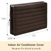 FORSPARK Indoor Air Conditioner Cover, AC Covers for Inside with