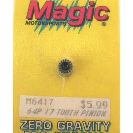 Trinity M6417 Zero Gravity gear 64pitch 17teeth ,#G14E6GE4R-GE 4-TEW6W215079