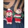 Starbucks 2019 Starbucks Bearista Plush Bear Set Christmas Tree Ornament