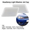 Headlight Washer, Pair Headlight Washer Jet Cap Covers Set 1301040