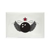 CafePress Winged Bowling Ball Magnets Rectangle Magnet (100 pack)