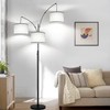 Dimmable Floor Lamp, 3 Lights Arc Floor Lamps for Living