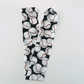 Stethoscope Covers Handmade Variety Patterns Colors 100% Cotton Scrunchie (Baseball)