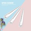 HEEPDD 10 Pcs 7mm Metal Spike Rivets, Cone Spikes Metallic
