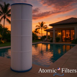 Atomic USA Made Pool Filter replacemnet for Pentair/PacFab Mytilus B 100, Pleatco PFAB100, Unicel C-7699, Filbur FC-1950 100 sq ft 22 1/8 x 7 7/8 Cartridge