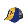 Flag of Barbados Baseball Cap Trucker Hat Tactical Operator Caps