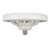 9.8in LED Ceiling Fan Light Quiet 3 Gears Ceiling Fan