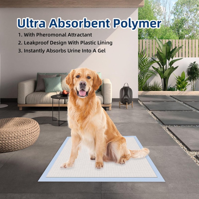 Honey Care All-Absorb, Small 17.5" x 23.5", 120 Count, Dog