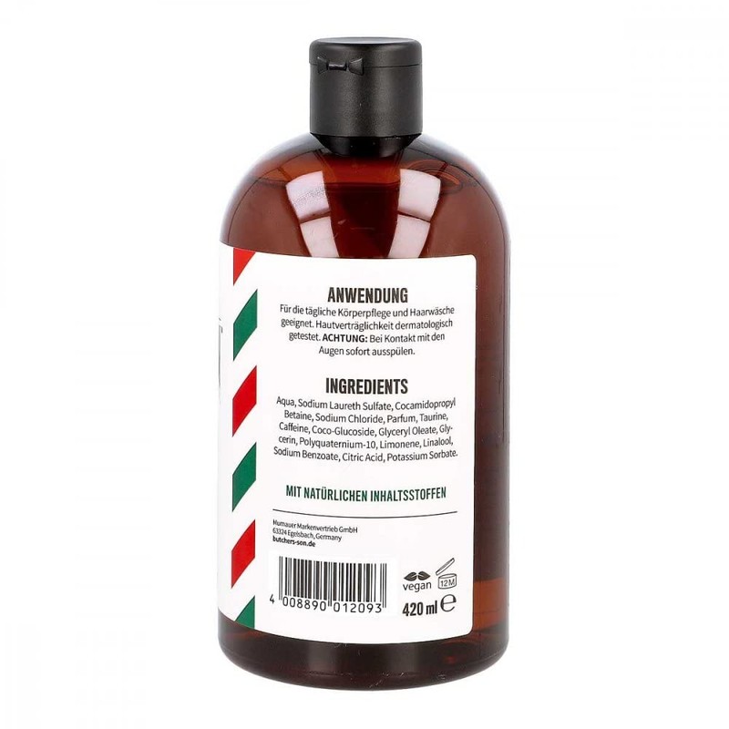 Butchers Son 2-in-1 Body & Hair Shampoo Medium 420 ml