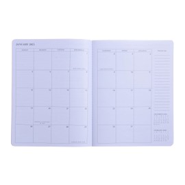 Gartner Studios 2025 Soft Cognac Floral Monthly and Weekly Planner, 12 Month Calendar (January 2025 – December 2025), 7.25" x 9.5” (102465)
