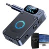 Wireless Transmitter - Car Transmitter Wireless,3.5mm Receiver Audio Converter with