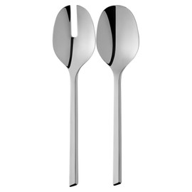 WMF Kineo Salad Servers Stainless Steel 25 cm, Salad Fork, Serving Spoon, Cromargan Protect Polished Stainless Steel, Scratch-Resistant, Dishwasher Safe