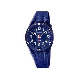 Calypso Children's Analogue Watch Rubber Blue – Quartz Movement – High-Strength Glass – Waterproof 10 ATM – Sweet Time K6064/3