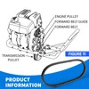 loosoo for Victory & Earthquake 32993 V-Belt 4L670 Forward Drive