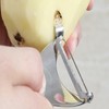 Potato Peelers, Y Shape Straight Blade 304 Stainless Steel Peeler