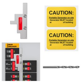 Generator Interlock Kit Compatible with Bryant 150 or 200 Amp Main Breaker Panels,Professional and Interlock Kit (1)