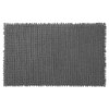 Hapihom Waffle Bath Mat, 24x36in Super Absorbent Non Slip Bath