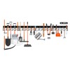 ELEAD 68'' All Metal Adjustable Garden Tool Organizer: Garage Tool