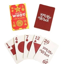 Booyah.UK Whot, Nigerian African Card Game, Uno Like, Easy to Play and Entertaining Card Game for All, Standard Playing Deck
