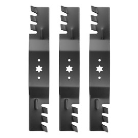 ACEBRI Mower Blades 54 inch Mulching Blade for Cub Cadet 742-0677,942-0677A,for MTD 742-0677,742-0677A,742-0677B,942-0677,942-0677A,942-0677B,942-0677-X,for Toro 112-0931,98024 3Pack