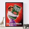 Nacnic Vintage Poster Persil ad Vintage 50s A4 Size