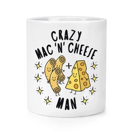 Crazy Mac N Cheese Man Stars Makeup Brush Pencil Pot