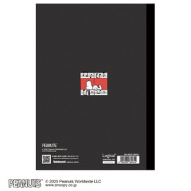【2026 Edition】 Nakabayashi Logical Diary 2026 Monthly Note Type P/A5 Peanuts 1 NS-A502-26PA1【PT1】
