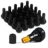 JiiinMiiin TR412 100pcs Air Valve Rubber Valve with Valve Core