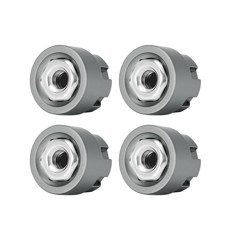 INJORA M2 Wheel Lock Nuts with Aluminum Cap for 1/24