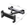 JNNJ Car Headrest Back Seat Mount, Extendable Car Headrest Holder,