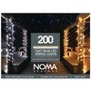 NOMA Duo Bulb String Lights, 200 Warm White LED's, 24.9