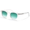 EAREADA Men's Retro Acetate Round Sunglasses Johnny Depp Sun Style