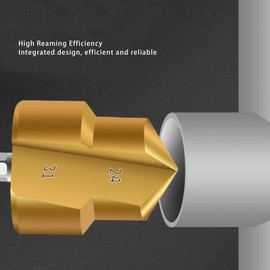 PPR Lifting Drill Bit, 3Pcs Water Pipe Expansion Drill Puncher Bit, 15‑19mm 18‑24mm 24‑31mm High Carbon Steel Water Pipe Hole Expander for Water Pipe Tube Repair
