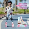 LIKU Quad Roller Skates for Girl and Women with All